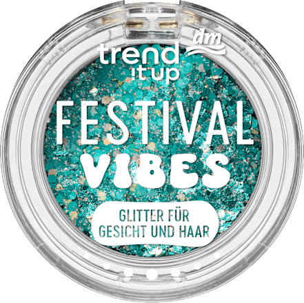 Glitter Topper Festival Vibes 060 Grün trend !t up