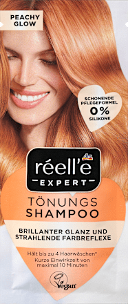 tónovací šampon Peachy Glow réell‘e EXPERT