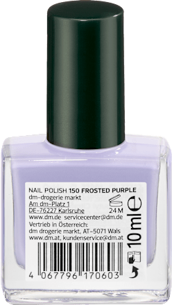 Lac de unghii Color & Care 150 Frosted Purple alverde NATURKOSMETIK