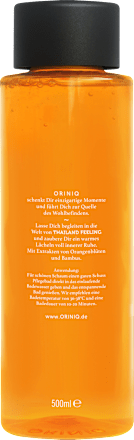 Pflegedusche Thailand Feeling mit Mandelmilch ORINIQ