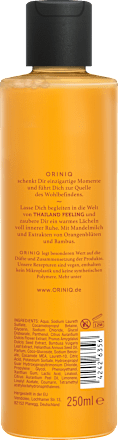 Pflegedusche Thailand Feeling mit Mandelmilch ORINIQ