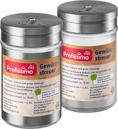 Posuda za začine, više vrsta Profissimo