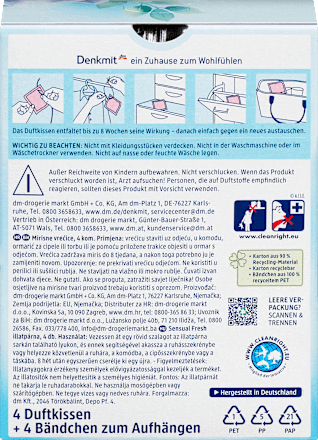 Wäscheduft Kissen Sensual Fresh Denkmit