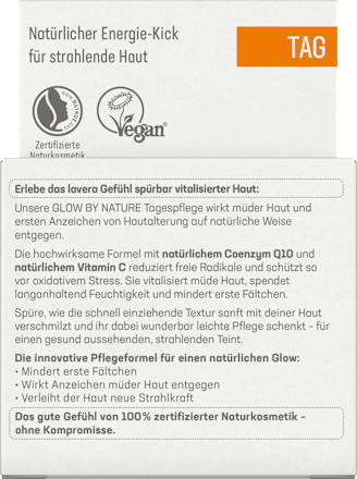 Gesichtscreme Q10 Glow by nature lavera NATURKOSMETIK