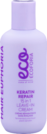 Leave-In Cream Euphoria 15in1 Keratin Repair Ecoforia