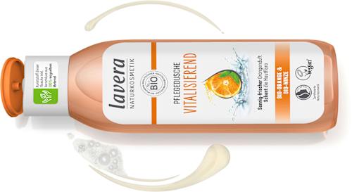 Pflegedusche vitalisierend lavera NATURKOSMETIK