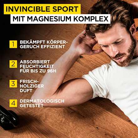 Antitranspirant Deospray Invincible Sport L'ORÉAL PARiS MEN EXPERT