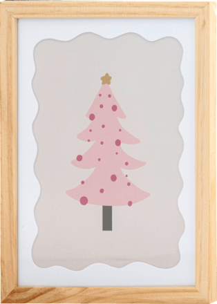 Bilderrahmen mit Wellenpassepartout 13x18 cm Paradies