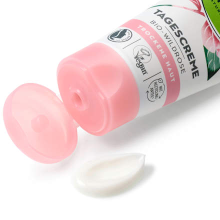 Cremă de față de zi cu trandafir sălbatic alverde NATURKOSMETIK