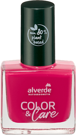 Nagellack Color & Care 140 Orchid Pink alverde NATURKOSMETIK