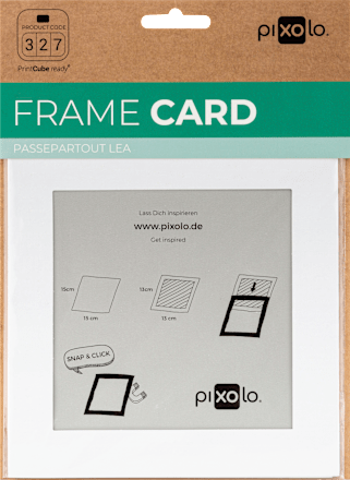 Rahmen Frame Card Passepartout Lea pixolo