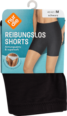 Shorts Reibungslos schwarz, Gr. 40/42 nur die