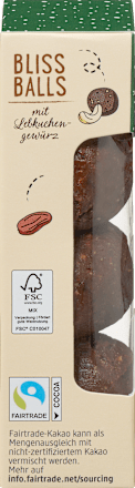 Bliss Balls Lebkuchen dmBio