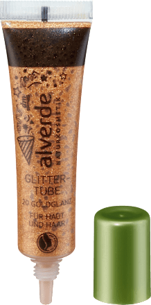 Bleščice v tubi - zlate alverde NATURKOSMETIK
