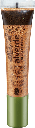 Glittertube Natürlich Bunt 20 Goldglanz alverde NATURKOSMETIK