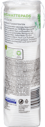 Wattepads Bio ebelin