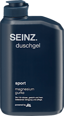 Duschgel Sport Magnesium Gurke SEINZ.