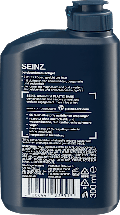 Duschgel Sport Magnesium Gurke SEINZ.