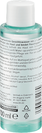 Gesichtswasser mit 2% Elektrolyte alverde NATURKOSMETIK