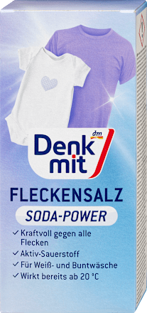 Fleckenentferner Salz Soda-Power Denkmit