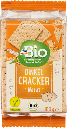Cracker Dinkel Natur dmBio