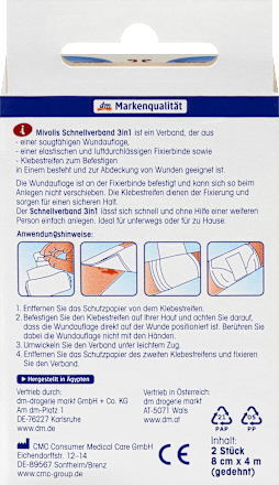 Fasciatura rapida 3in1 Mivolis