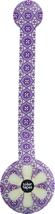 WC-Stein Lovely Lavender toilet tapes ECO