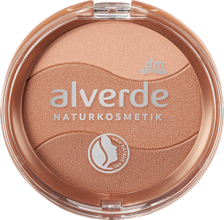 Trió bronzosító púder alverde NATURKOSMETIK