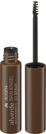 Augenbrauengel 03 Braun alverde NATURKOSMETIK