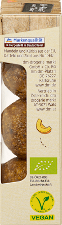 Datľové guľôčky tekvicové korenie Pumpkin Spice dmBio