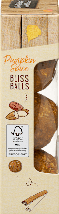 Fruchtkonfekt Bliss Balls Pumpkin Spice dmBio