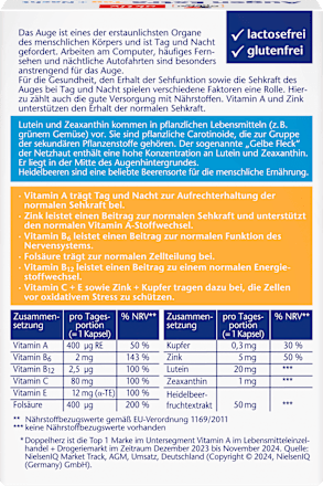 aktiv Augen Extra Tag + Nacht Kapseln Doppelherz
