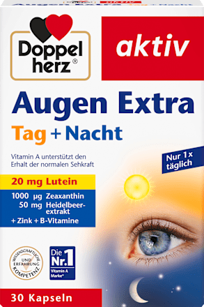 aktiv Augen Extra Tag + Nacht Kapseln Doppelherz