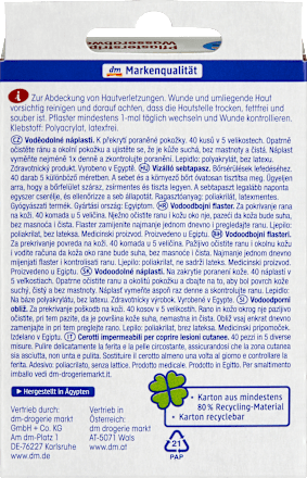 Pflasterstrips Wasserabweisend Mivolis