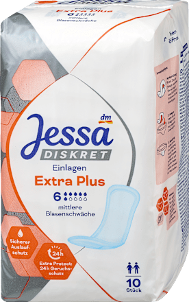 inkontinenční vložky Extra Plus Jessa DISKRET