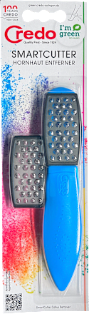 Hornhautentferner mit Ersatzklingen Smart Cutter Credo