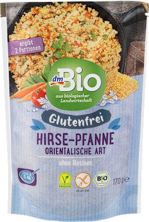 Hirsepfanne Orientalische Art glutenfrei dmBio