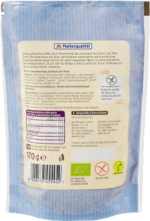 Hirsepfanne Orientalische Art glutenfrei dmBio