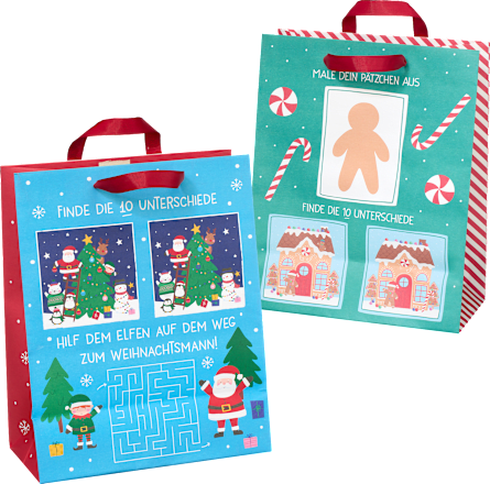 Ukrasna kesa za poklone - autobusa ili kućica od medenjaka, maxi, visoka, više vrsta Profissimo