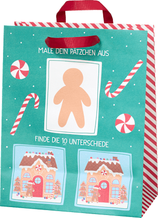 Ukrasna kesa za poklone - autobusa ili kućica od medenjaka, maxi, visoka, više vrsta Profissimo