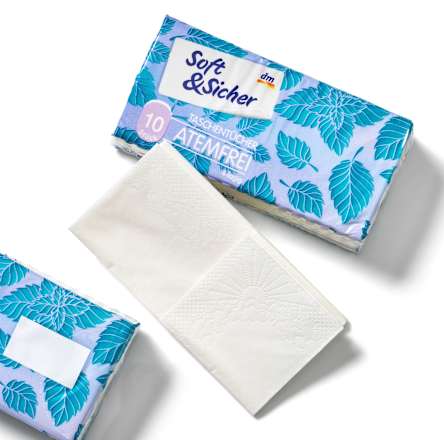 Taschentücher Atemfrei 4-lagig Soft&Sicher