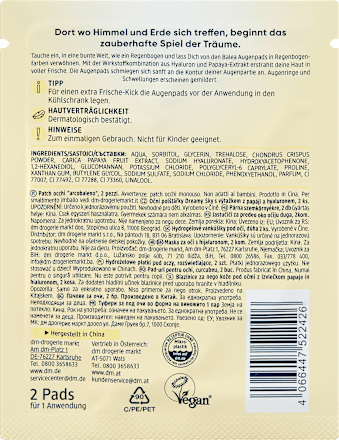 Augenpads Dreamy Sky Regenbogen (1 Paar) Balea