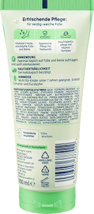 Krema za stopala - ulje čajnog drveta Balea