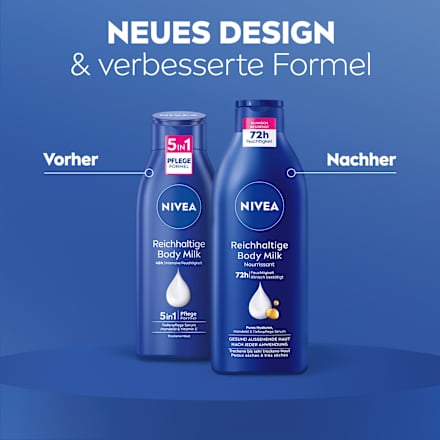 Körpermilch trockene Haut  NIVEA