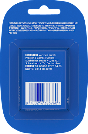 Zahnseide Tiefenreinigung gewachst Pro Expert Advanced Oral-B