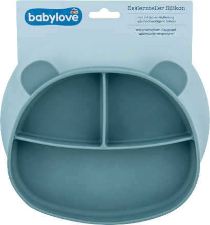 Farfurie din silicon pentru copii babylove