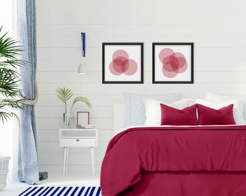 Textilfarbe intensiv Rubin-Rot Simplicol