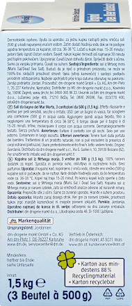 Kopalna sol iz Mrtvega morja, 3 x 500 g  Mivolis