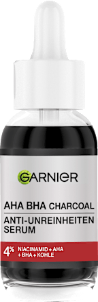 Serum Anti-Unreinheiten AHA + BHA Kohle Garnier Skin Active
