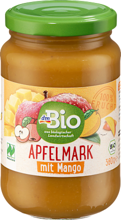 Fruchtmark Apfel mit Mango dmBio